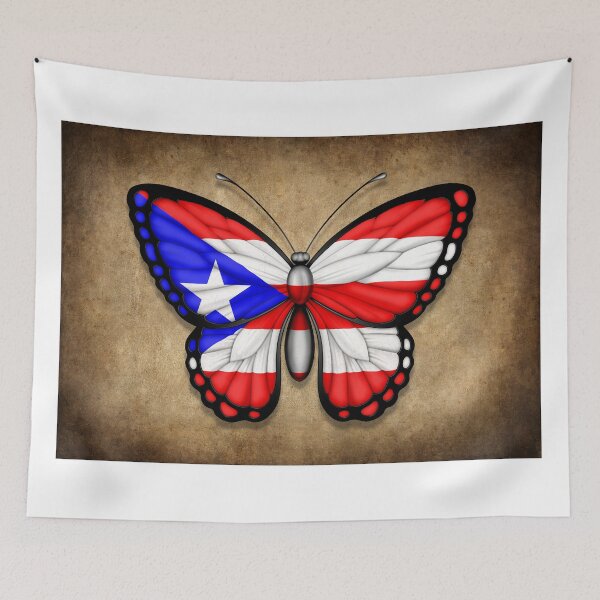 Item preview, Puerto Rican Flag Butterfly designed and sold by JeffBartels.