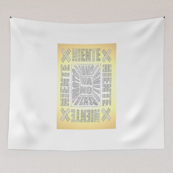 Item preview, Italian 'NIENTE' nothing - pillow collection designed and sold by TeaseTees.