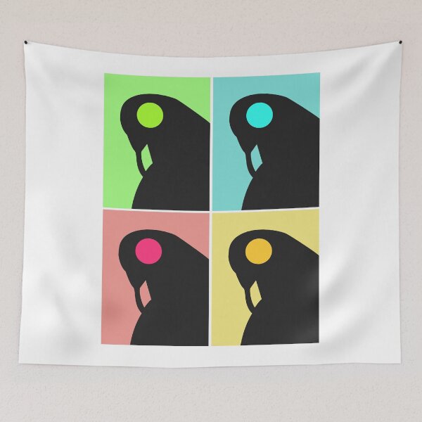 Item preview, Songbird Pop Art without border designed and sold by THISISDINOSAUR.