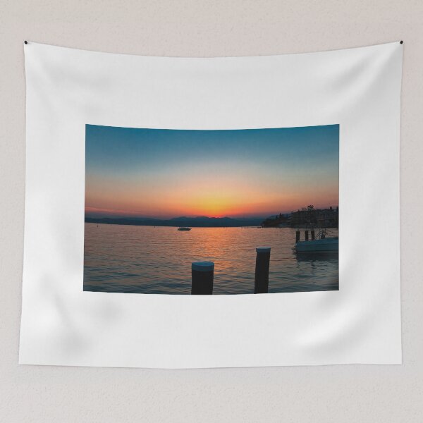 Item preview, Sunset over Lake Garda designed and sold by Violaman.