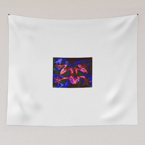 Item preview, Red Crunchy Frog designed and sold by Bad Habits Lounge Studio.