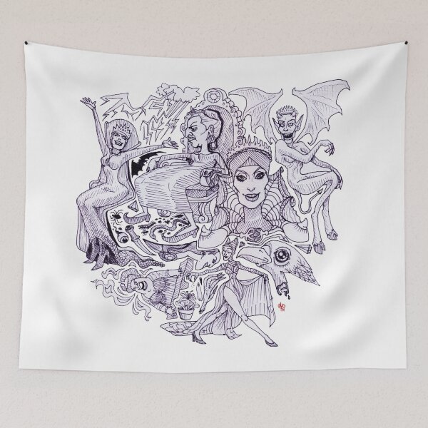 Item preview, Evil Queens designed and sold by Dan Paul Roberts.