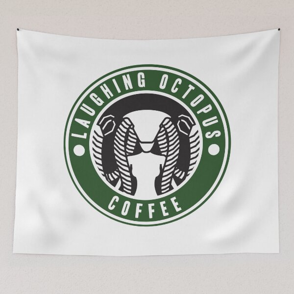 Item preview, Laughing Octopus Coffee designed and sold by DeadRound.