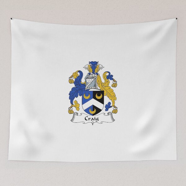 Item preview, Craig Coat of Arms / Craig Family Crest designed and sold by ScotlandForever.