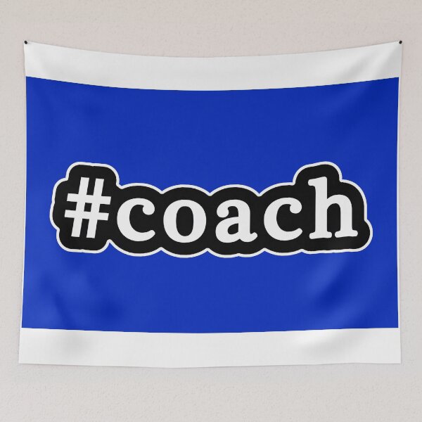 Item preview, Coach - Hashtag - Black & White designed and sold by Graphix.