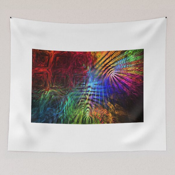 Item preview, Colorful Psychedelic Abstract Fractal Art designed and sold by KWJphotoart.