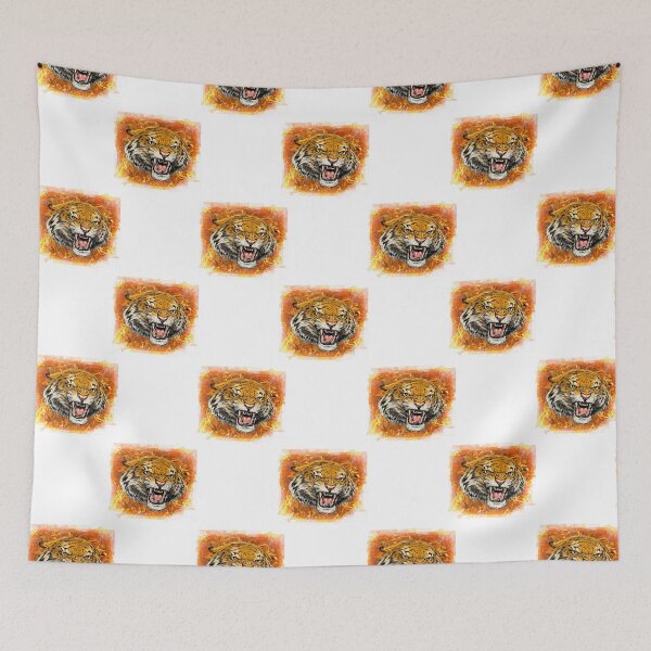 Item preview, tiger flamme designed and sold by autrouvetout.