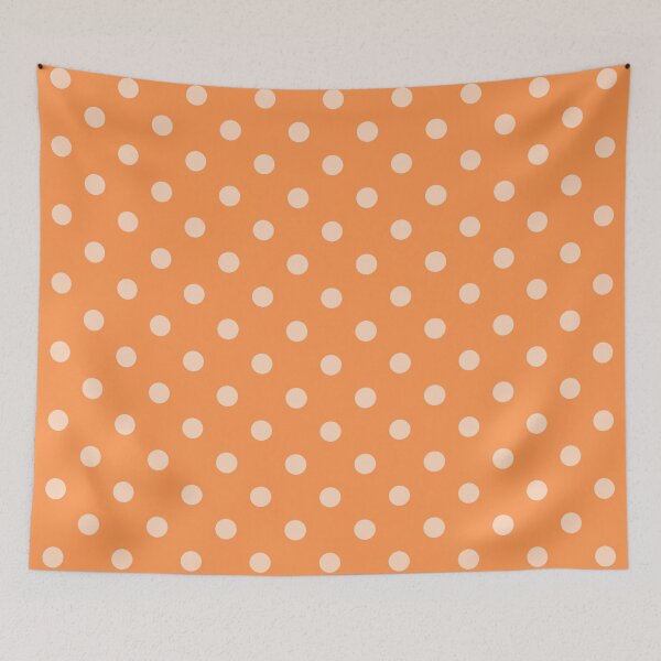 Item preview, Orange Polka Dots designed and sold by KCavender.
