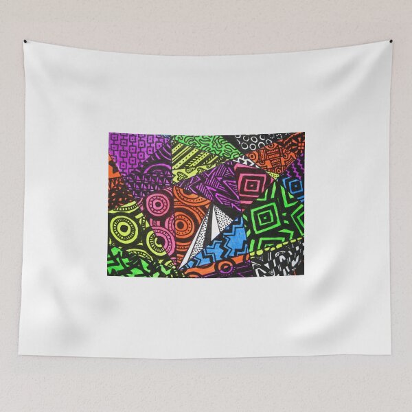 Item preview, Abstract Fluoro Geometric 1  designed and sold by Heatherian.