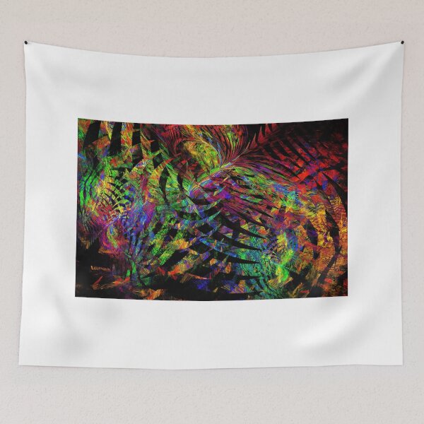 Item preview, Colorful Psychedelic Abstract Fractal Art designed and sold by KWJphotoart.