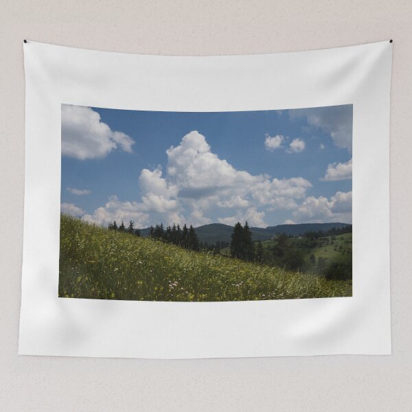 Item preview, Lush Wildflower Meadow in the Mountains designed and sold by Georgia Mizuleva.