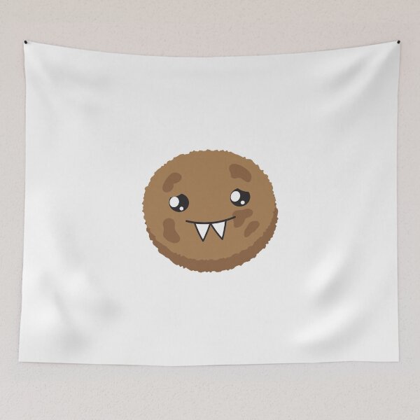 Item preview, cute kawaii cookie monster face designed and sold by jazzydevil.