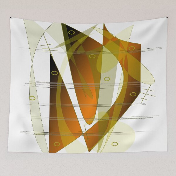 Artikelvorschau, Gold and Amber Abstract entworfen und verkauft von gailg1957.