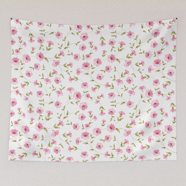 Artikelvorschau, Pink flowers fabric, seampless pattern entworfen und verkauft von Kotkoa.