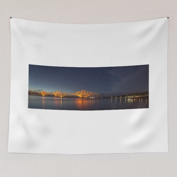 Item preview, The Forth Rail Bridge at Night - Scotland designed and sold by Paul Campbell  Photography.