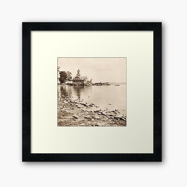 Atilt ~ The 'City Of Cincinnati' at Chautauqua, NY Framed Art Print