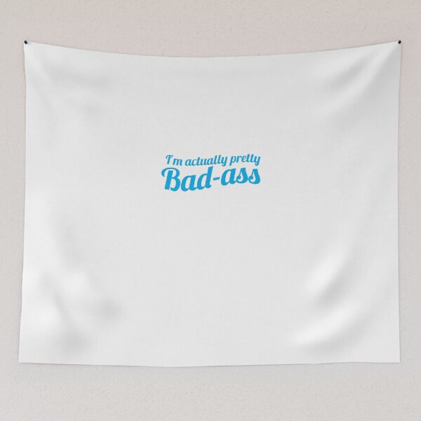 Item preview, I'm actually pretty bad-ass in blue designed and sold by jazzydevil.