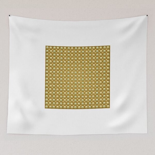 Item preview, Golden Pearls Pattern designed and sold by DFLC Prints.