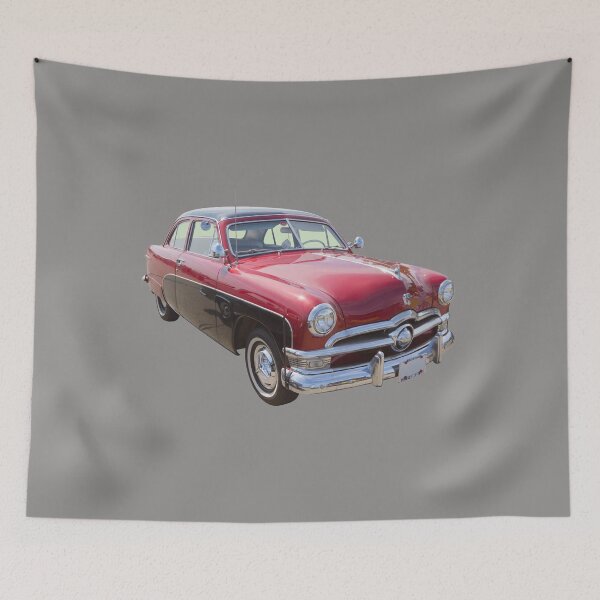 Item preview, 1950 Ford Custom Deluxe Classsic Car designed and sold by KWJphotoart.
