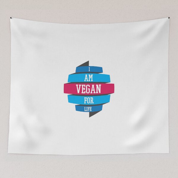 Item preview, VEGAN FOR LIFE designed and sold by rule30.