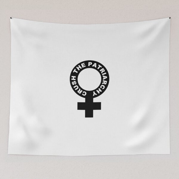 Item preview, Crush the patriarchy - black designed and sold by betterclenchup.