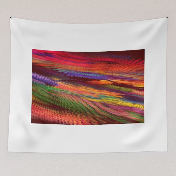 Item preview, Colorful Psychedelic Abstract Fractal Art designed and sold by KWJphotoart.