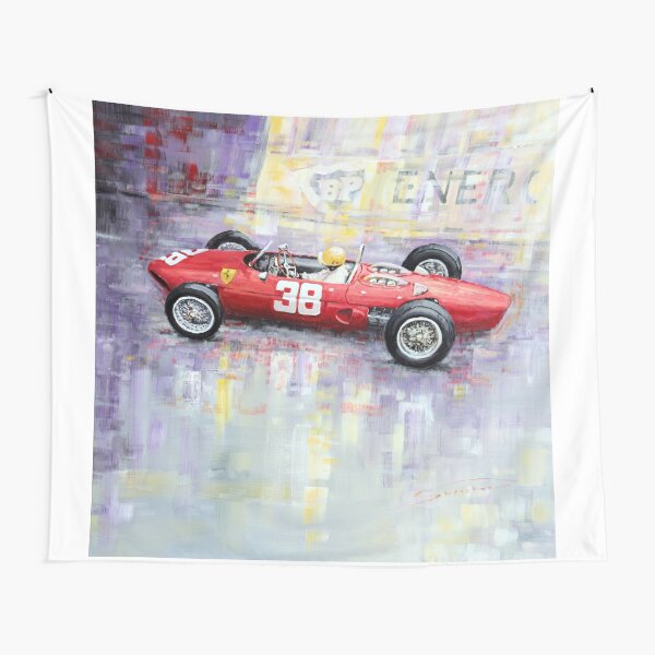 1962 Ricardo Rodriguez Ferrari 156 Tapestry