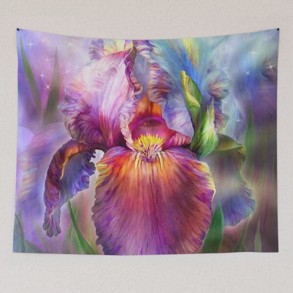 Item preview, Iris - Goddess Of Healing Art Duvet designed and sold by Carol  Cavalaris.