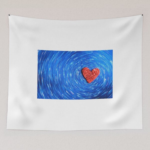 Item preview, Loving Red on Blue - Color Background designed and sold by LivingWild.