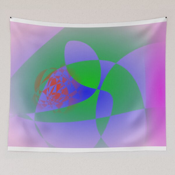 Item preview, Translucent Green on Lavender Background designed and sold by masabo.