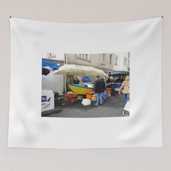 Item preview, Fish Market, Granville, France, Europe 2012 designed and sold by muz2142.