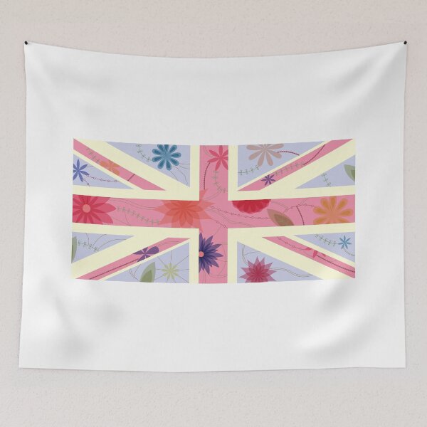 Artikelvorschau, Vintage flag of the UK entworfen und verkauft von Marina Yuldasheva (Sterina).