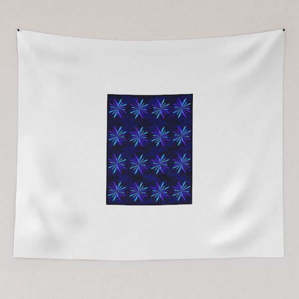 Item preview, Blue Snowflake Girly Pattern Print designed and sold by starcloudsky.