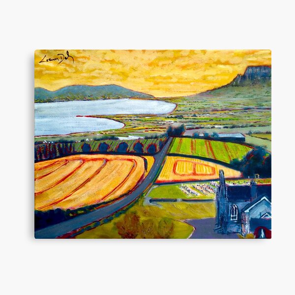 Benevenagh & Lough Foyle, Ireland Canvas Print