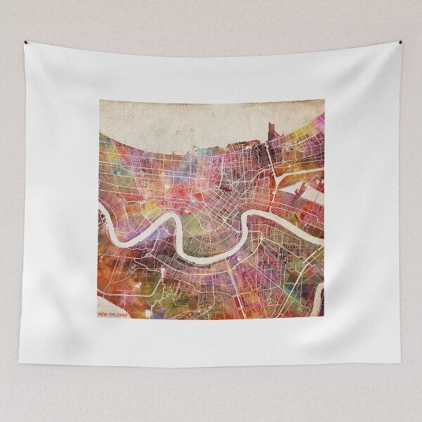 Item preview, New Orleans designed and sold by MapMapMaps.