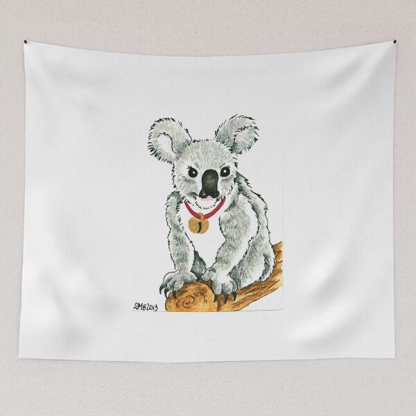 Item preview, 2013 Holiday ATC 13 - Koala with Sleigh Bell designed and sold by ArtbyMinda.