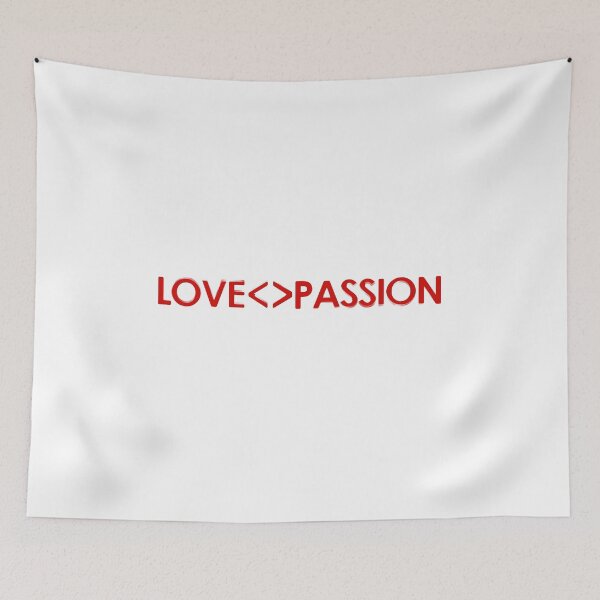 Item preview, Love is different than Passion Concept Design designed and sold by DFLC Prints.