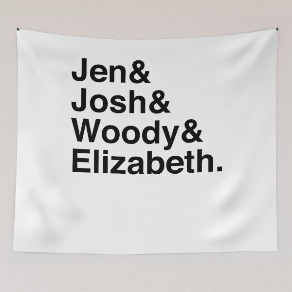 Item preview, Jen & Josh & Woody & Elizabeth. designed and sold by Kitmagic.