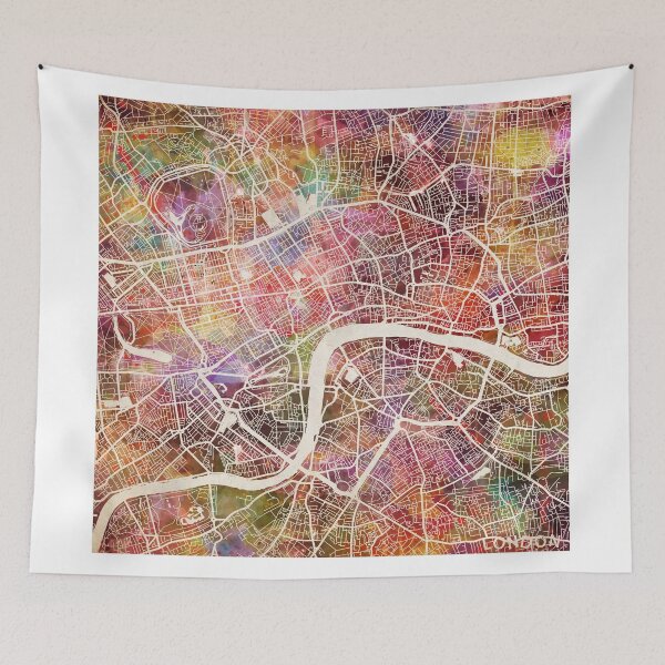 Item preview, London map designed and sold by MapMapMaps.