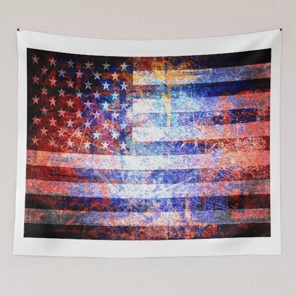 Artikelvorschau, Art Grunge American Flag entworfen und verkauft von enhan.