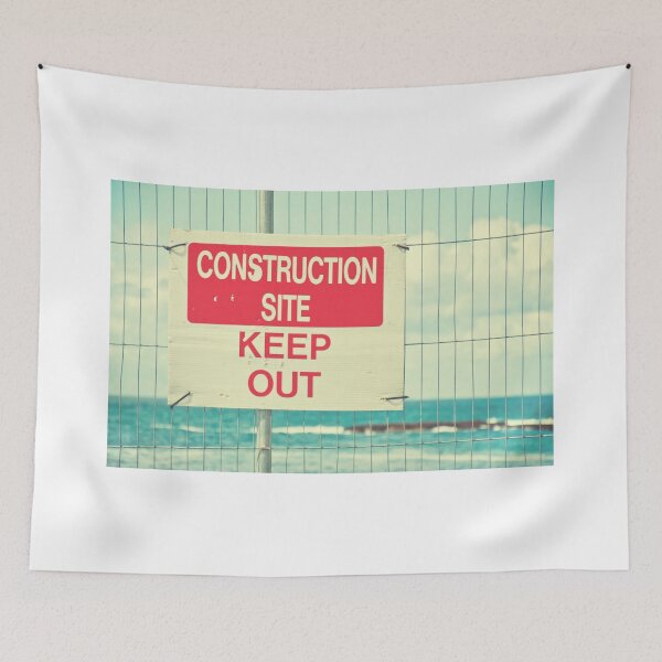 Item preview, Construction Site - Keep Out designed and sold by Denise Abé.