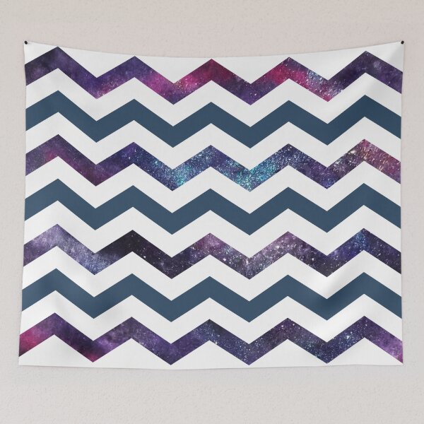 Item preview, Galaxy and Navy Chevron designed and sold by ohsotorix3.