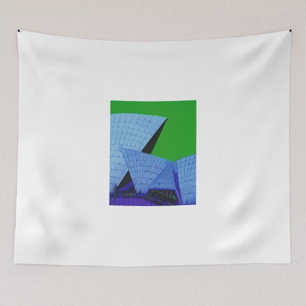 Item preview, Abstract Sydney Opera House designed and sold by johnnycdesigns.