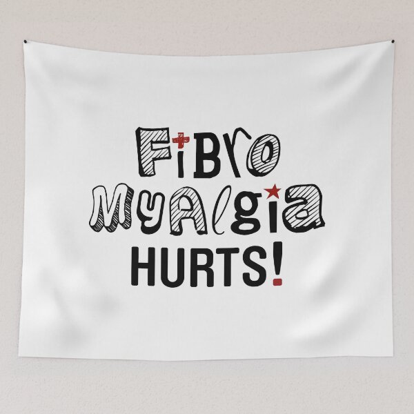 Item preview, Fibromyalgia Hurts Awareness - Be Strong ! designed and sold by SylviaGo.