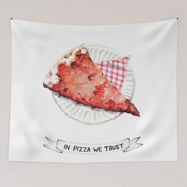 Item preview, In Pizza We Trust designed and sold by Bridget Davidson.