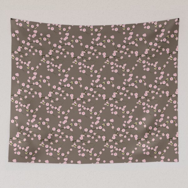 Item preview, Cherry Blossoms (Brown ) designed and sold by Lallinda.