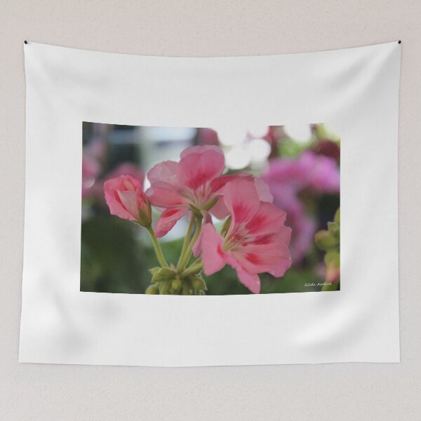 Item preview, Pink Geraniums designed and sold by Gilda Axelrod.