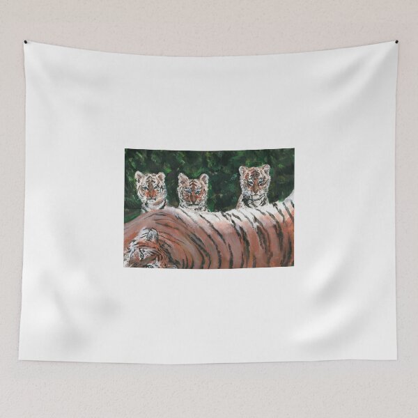 Artikelvorschau, Tiger Cubs and Parent entworfen und verkauft von silentsunlight.