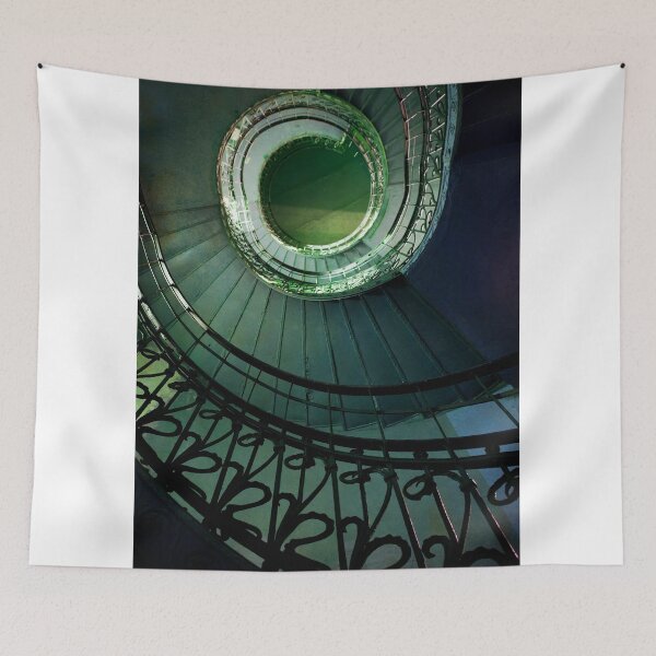 Item preview, Spirals in blue and green designed and sold by JBlaminsky.
