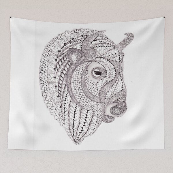 Item preview, Glacier Buffalo designed and sold by Christianne Gerstner.